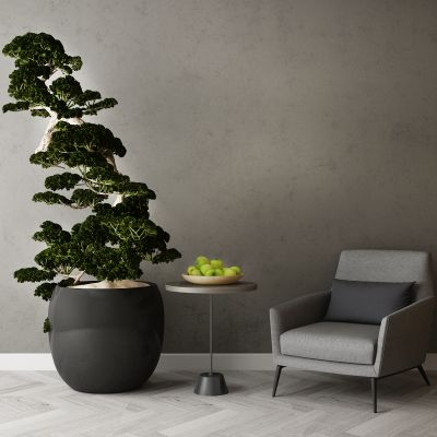 现代家居组合，饰品，沙发柜子挂画