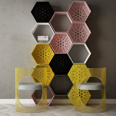 现代家居组合，饰品，沙发柜子挂画