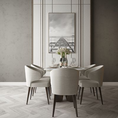 现代家居组合，饰品，沙发柜子挂画