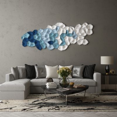 现代家居组合，饰品，沙发柜子挂画