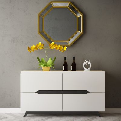 现代家居组合，饰品，沙发柜子挂画