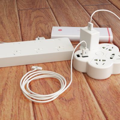 现代插座 插排 插线板 充电宝 充电器