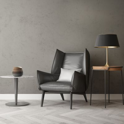 现代家居组合，饰品，沙发柜子挂画