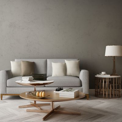 现代家居组合，饰品，沙发柜子挂画