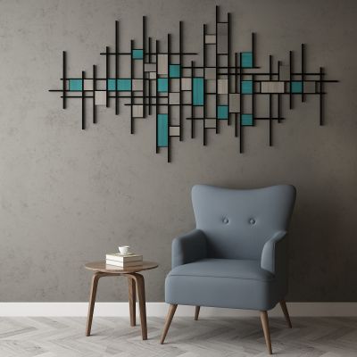 现代家居组合，饰品，沙发柜子挂画