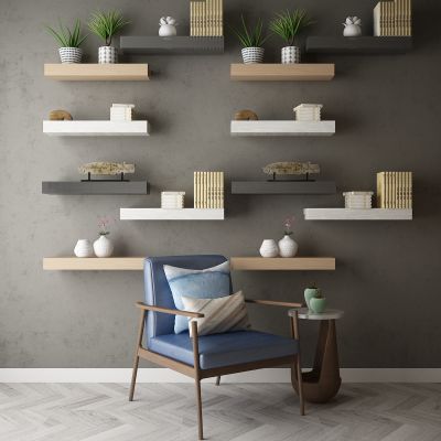 现代家居组合，饰品，沙发柜子挂画