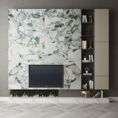 现代家居组合，饰品，沙发柜子挂画