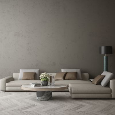 现代家居组合，饰品，沙发柜子挂画