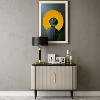 现代家居组合，饰品，沙发柜子挂画