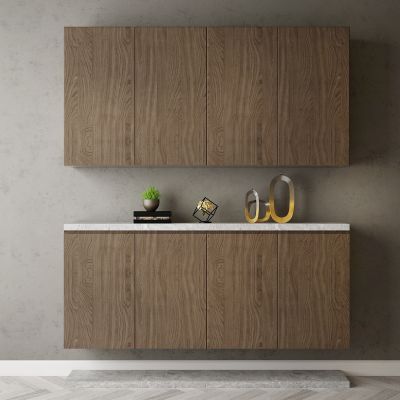 现代家居组合，饰品，沙发柜子挂画