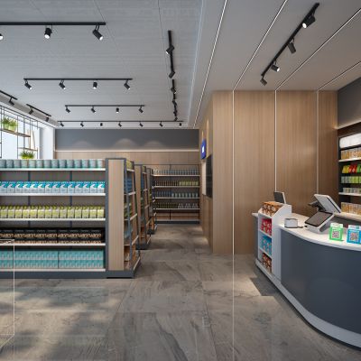 现代超市便利店