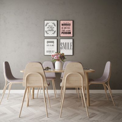 现代家居组合，饰品，沙发柜子挂画