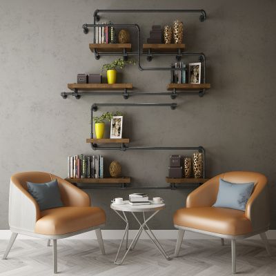 现代家居组合，饰品，沙发柜子挂画