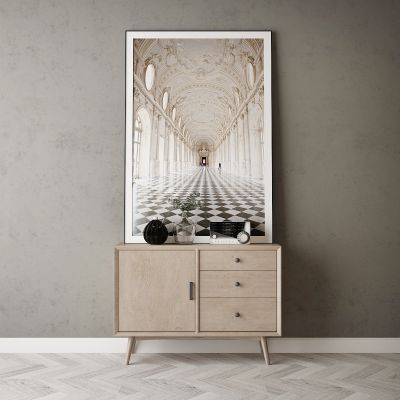 现代家居组合，饰品，沙发柜子挂画