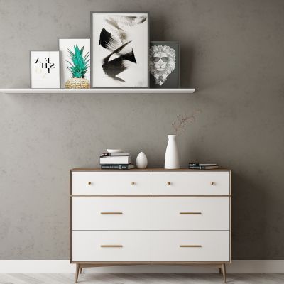 现代家居组合，饰品，沙发柜子挂画