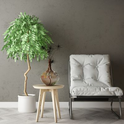 现代家居组合，饰品，沙发柜子挂画