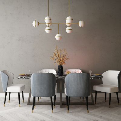 现代家居组合，饰品，沙发柜子挂画