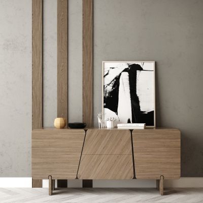 现代家居组合，饰品，沙发柜子挂画