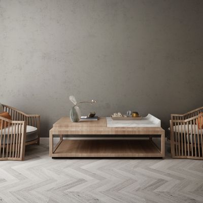 现代家居组合，饰品，沙发柜子挂画