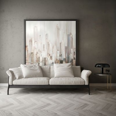 现代家居组合，饰品，沙发柜子挂画