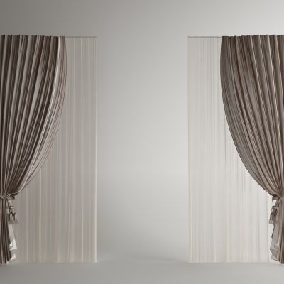 现代窗帘 纱帘