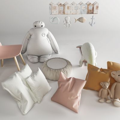 现代抱枕 玩具 布偶
