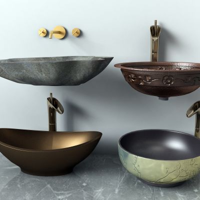 新中式台盆 洗手盆