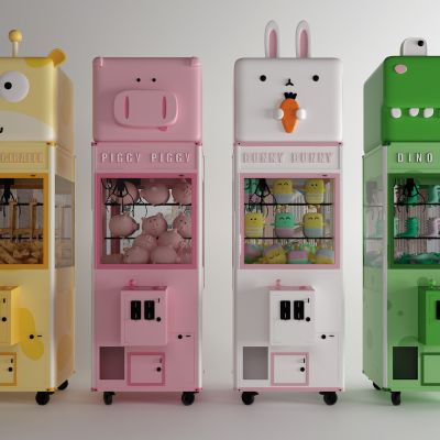 现代抓娃娃机