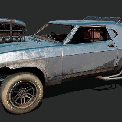 工业风 疯狂的麦克斯 狂暴飞车 赛车 怪胎