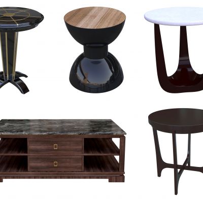 现代角几茶几组合