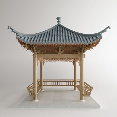 新中式亭子