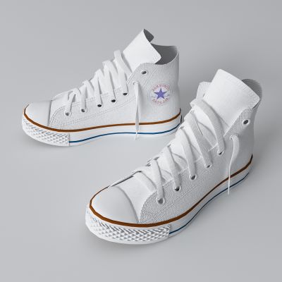 现代鞋子 帆布鞋