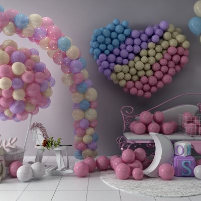 现代婚庆装饰品 气球