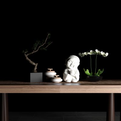 新中式饰品摆件 盆栽
