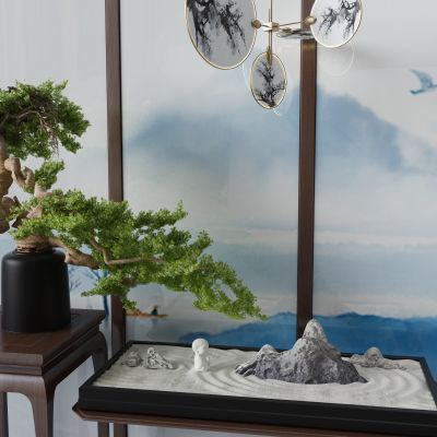 新中式盆栽 摆件