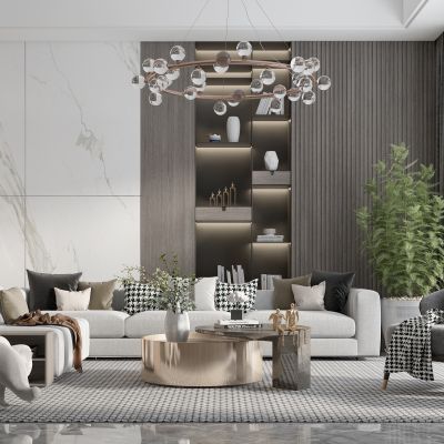 组合沙发，茶几