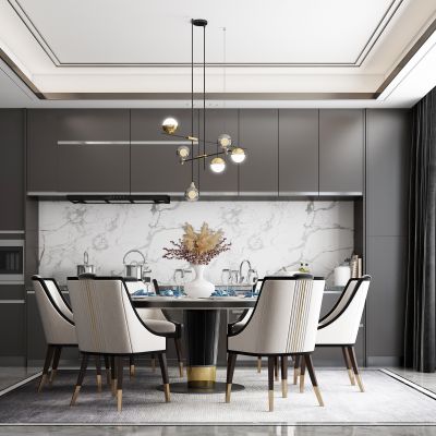 现代轻奢餐厅