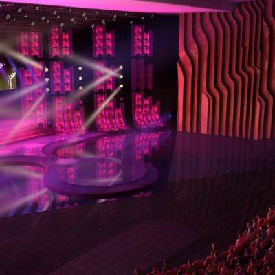 现代大剧院舞台音乐厅