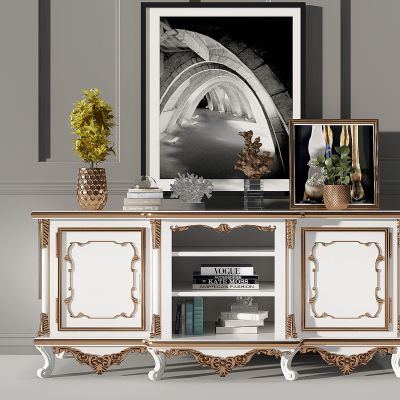 装饰柜电视柜组合