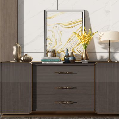 装饰柜电视柜组合