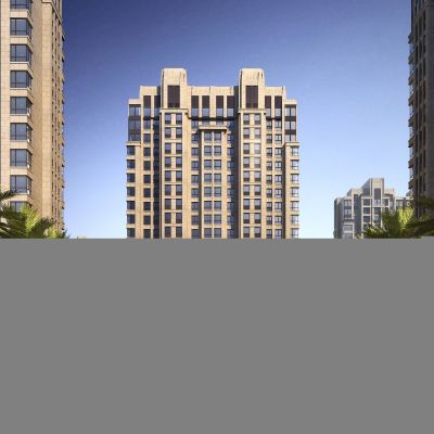 现代地产住宅小区景观