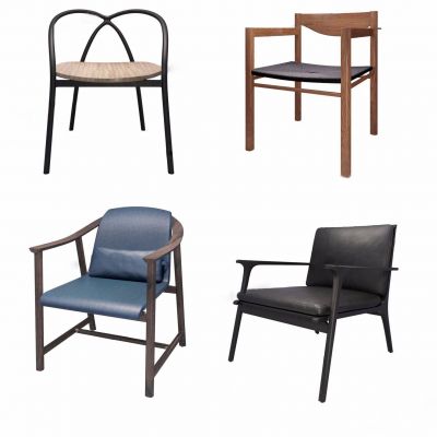 现代休闲椅组合