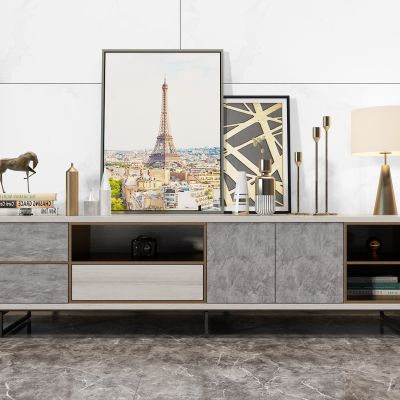 装饰柜电视柜组合