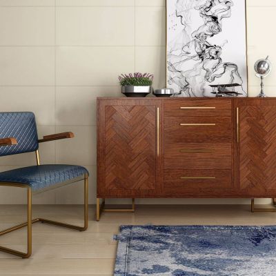 现代玄关柜椅子组合