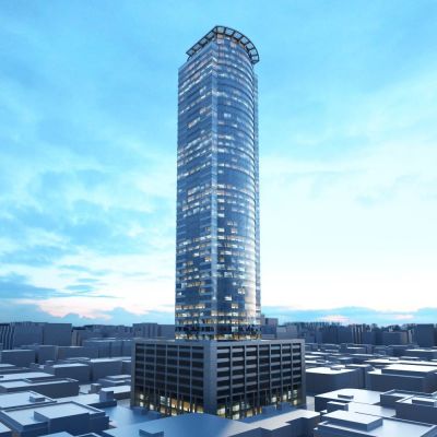 现代高层办公建筑