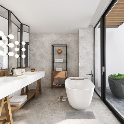 现代轻奢卫生间