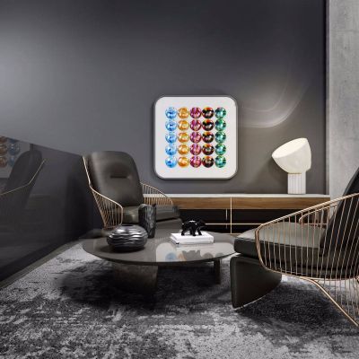 现代单椅茶几组合