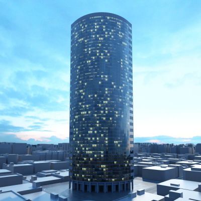现代高层办公建筑
