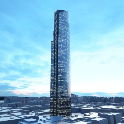 现代高层办公建筑