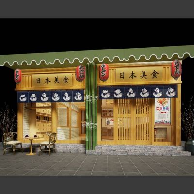 日式料理店门头